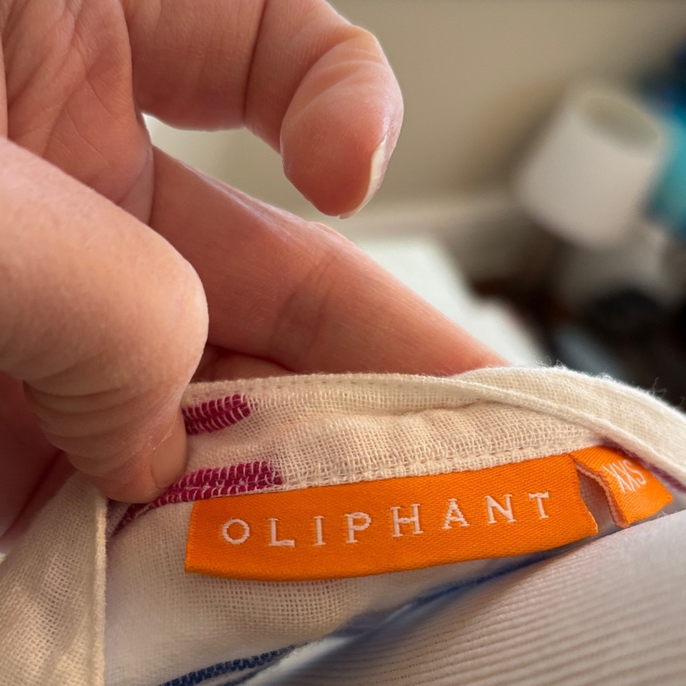 Oliphant Multicolor Patterned Mini Dress - image 2